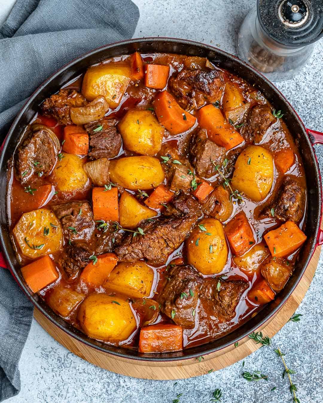 Easy Homemade Beef Stew | Healthy Fitness Meals